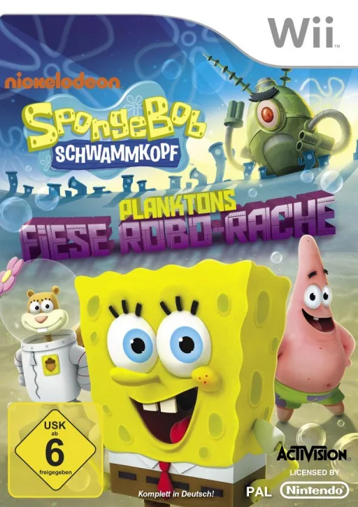 Nickelodeon SpongeBob SquarePants - Plankton's Robotic Revenge (USA) (En,Fr)